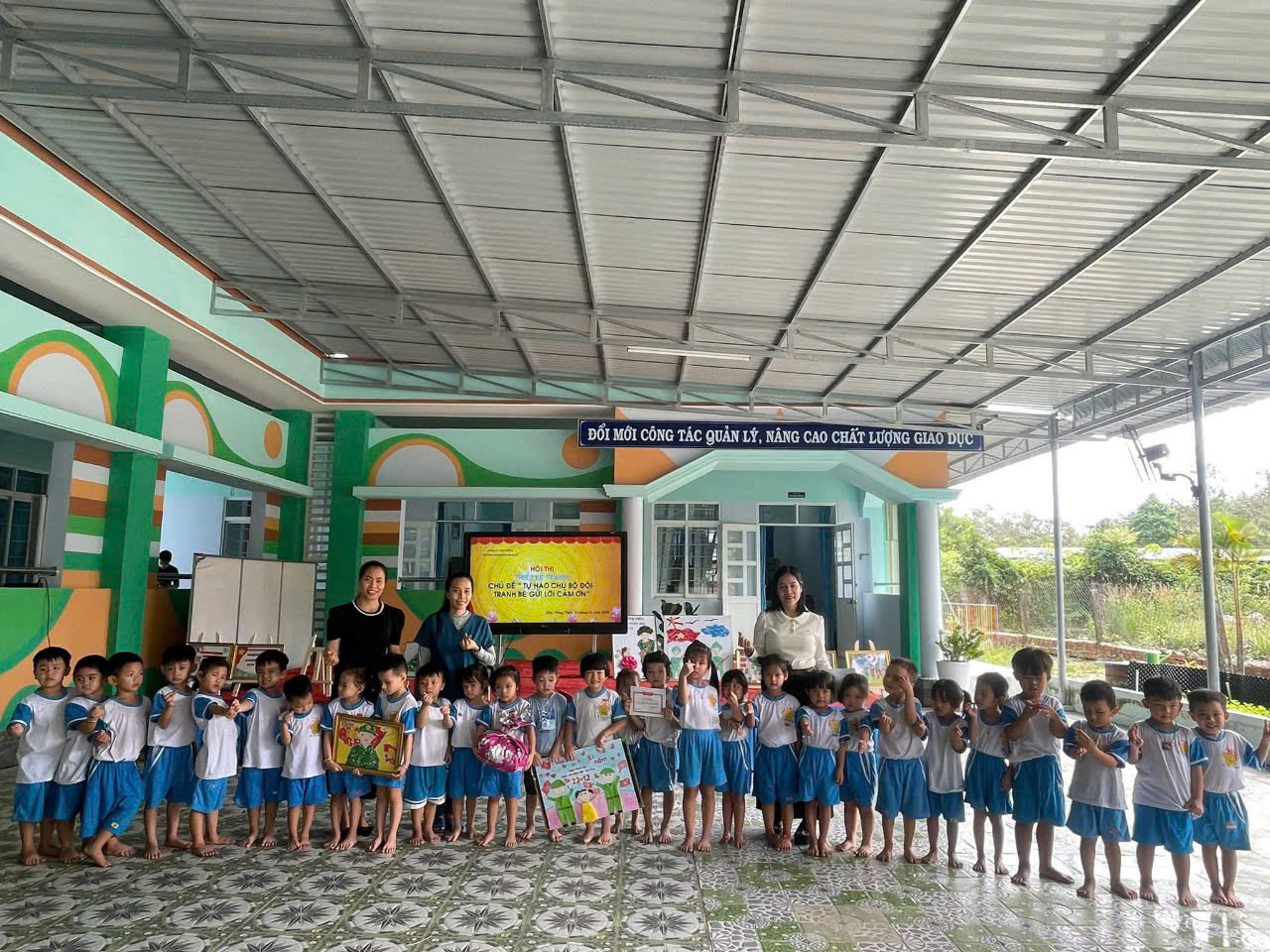 🎉🇻🇳 TRƯỜNG MẦM NON ĐỊNH AN TỔ CHỨC HỘI THI THIẾT KẾ TRANH CHÀO MỪNG 81 NĂM NGÀY THÀNH LẬP QUÂN ĐỘI NHÂN DÂN VIỆT NAM (22/12/1944 – 22/12/2025)  🇻🇳🎉Chủ đề: “Tự hào chú Bộ đội – Tranh bé gửi lời cảm ơn”